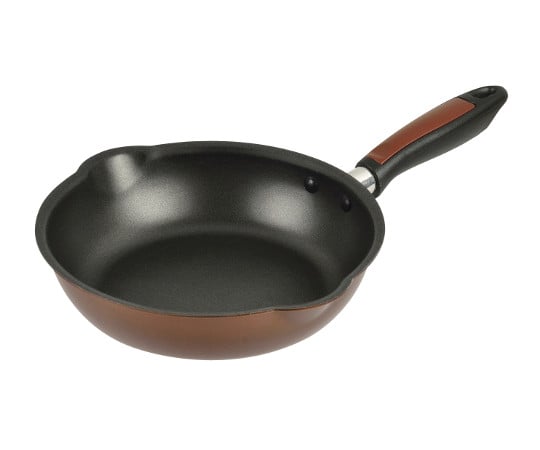 軽わざパン　ふっ素加工IH対応両口深型フライパン　20cm　HB-3030