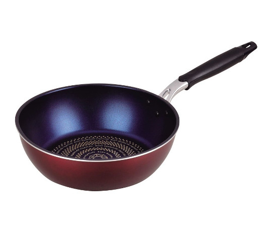 ライズ　ブルーダイヤモンドコートIH対応深型フライパン　24cm　HB-320