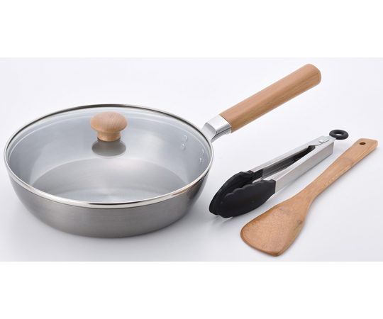 千歳 G蓋付フライパン24cm＆ツール2点　CS-038